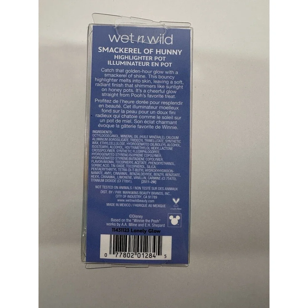 Wet N Wild Disney Winnie The Pooh Eeyore Highlighter Pot Smackerel Of Hunny Glow